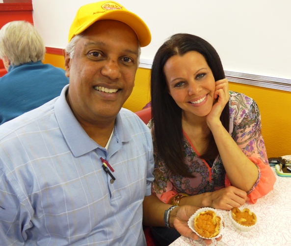 Kamal Ali and Bambi Frazier at Ben&#039;s Chili Bowl