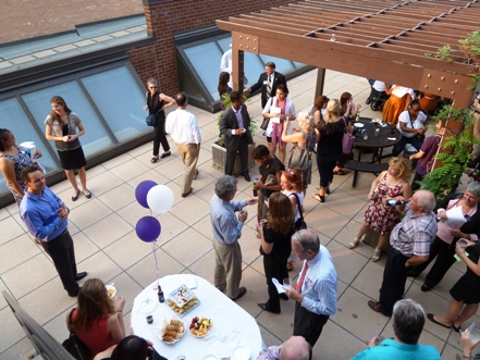 Georgetown Smile&#039;s Dr. A.J Peretz welcomes GBA friends to his office at 4400 MacArthur Boulevard