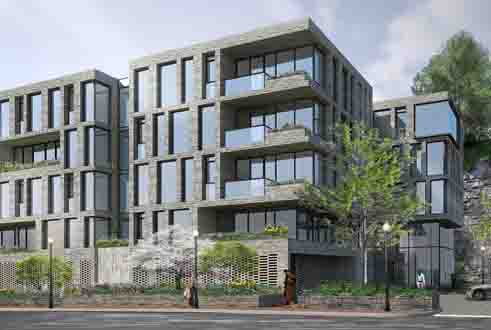 EastBanc has revised its design for a five-story condo building.