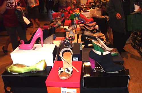 Shoes at the District Sample Sale