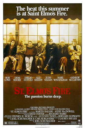 St. Elmo&#039;s Fire movie poster