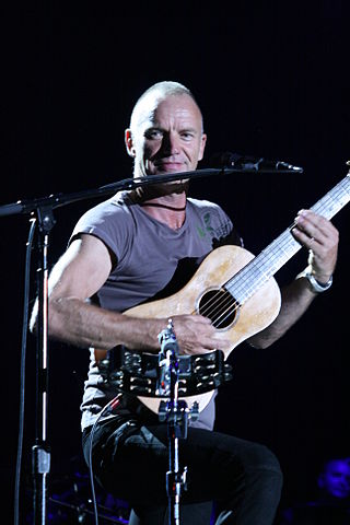 Sting performing in Budapest, 2011