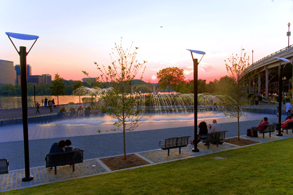 Georgetowners and others can now enjoy a completed waterfront park