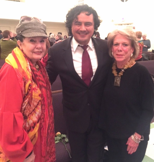 Judith Terra (left), Jesus Hernandez and Mary Bird.