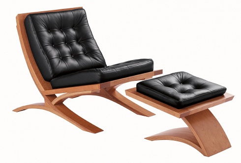 Vita chair and ottoman