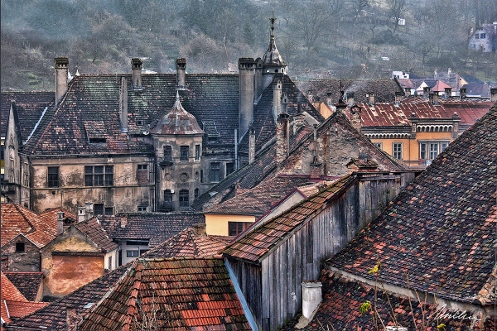 Roof in Brasov, Romania