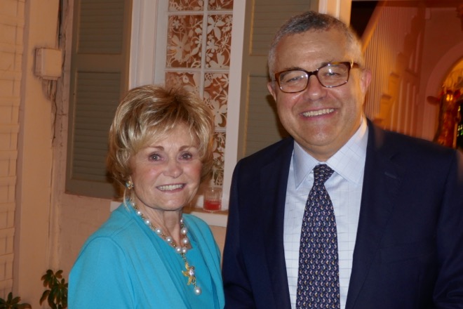 Kitty Kelley and Jeffrey Toobin