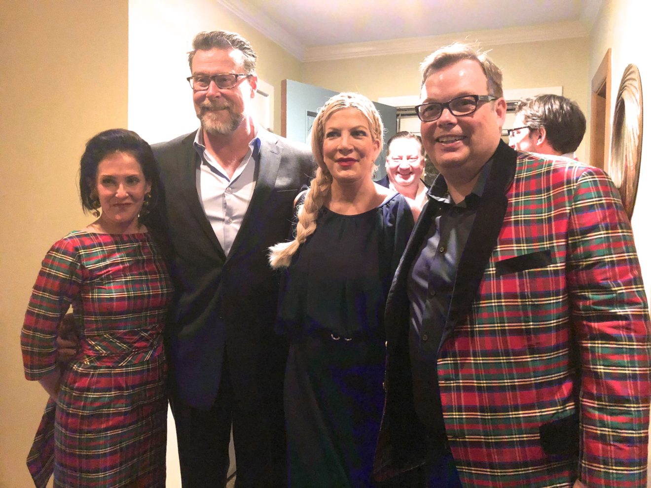 Sara Bonjean, Dean McDermott, Tori Spelling, Ron Bonjean