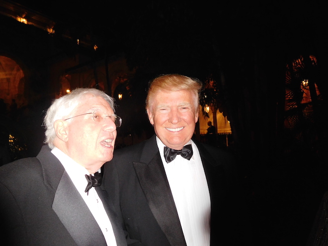 Ron Kessler and President-Elect Donald Trump
