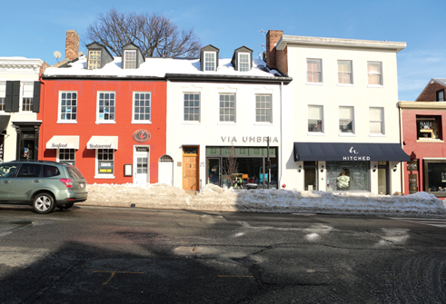Georgetown’s Via Umbria stayed open during the blizzard, with several employees staying at the nearby Georgetown Inn.