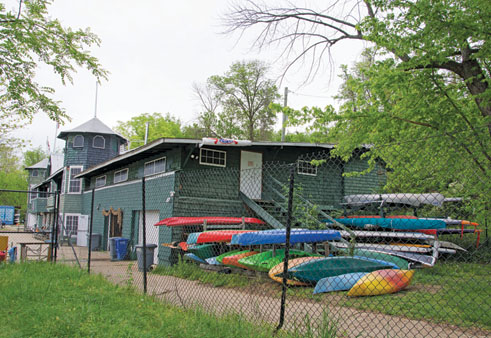 The historic Washington Canoe Club building has deteriorated badly and is mostly unusable without repairs, needing at least $5 m