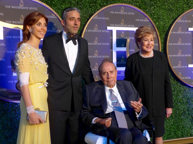 Rakel and Jacques Cohen with Elizabeth and Robert Dole
