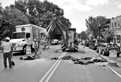 Officials said they would address an intersection where traffic has become problematic as cars seek to avoid Wisconsin Avenue.