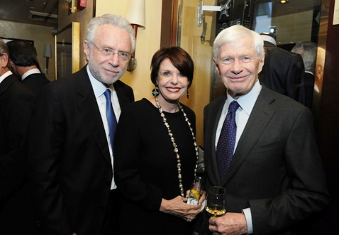 Wolf Blitzer with Marlene and Fred Malek