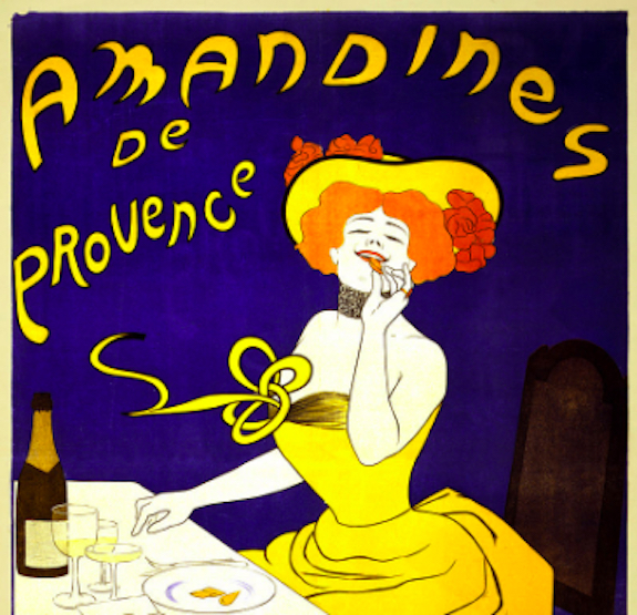 Amandines de Provence, poster by Leonetto Cappiello, 1900
