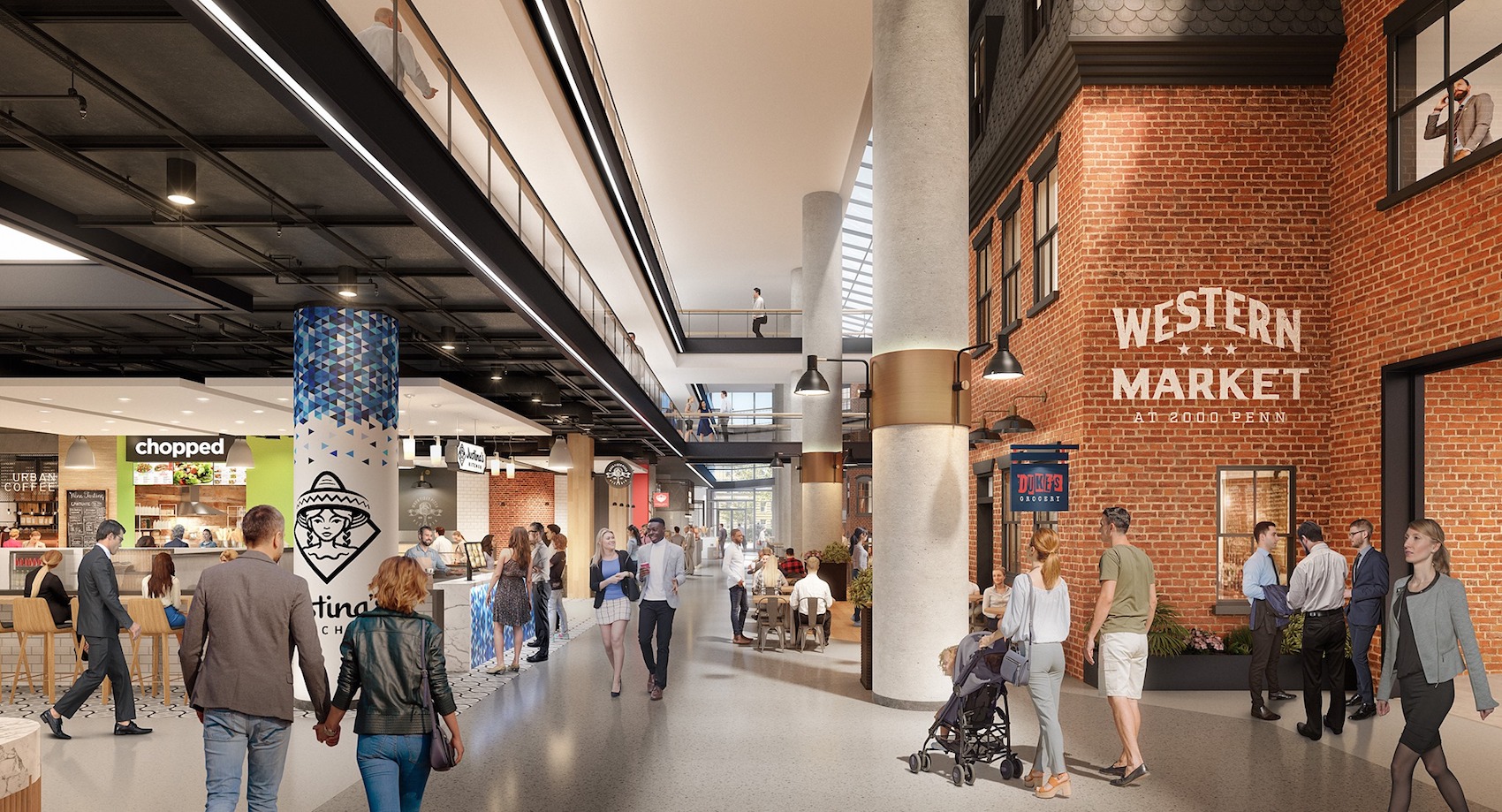 Rendering of Western Market