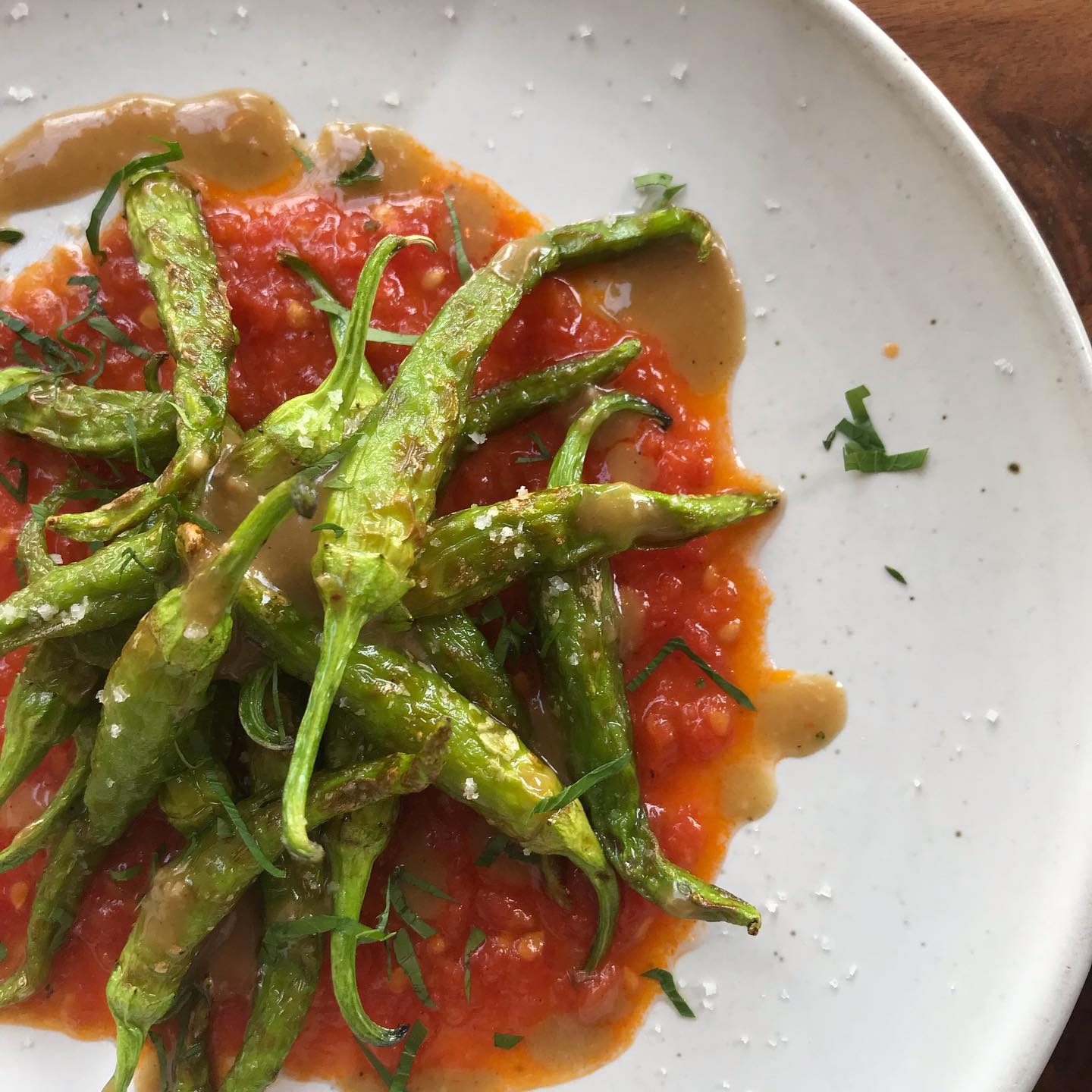 Peppers with Anchovy Sauce