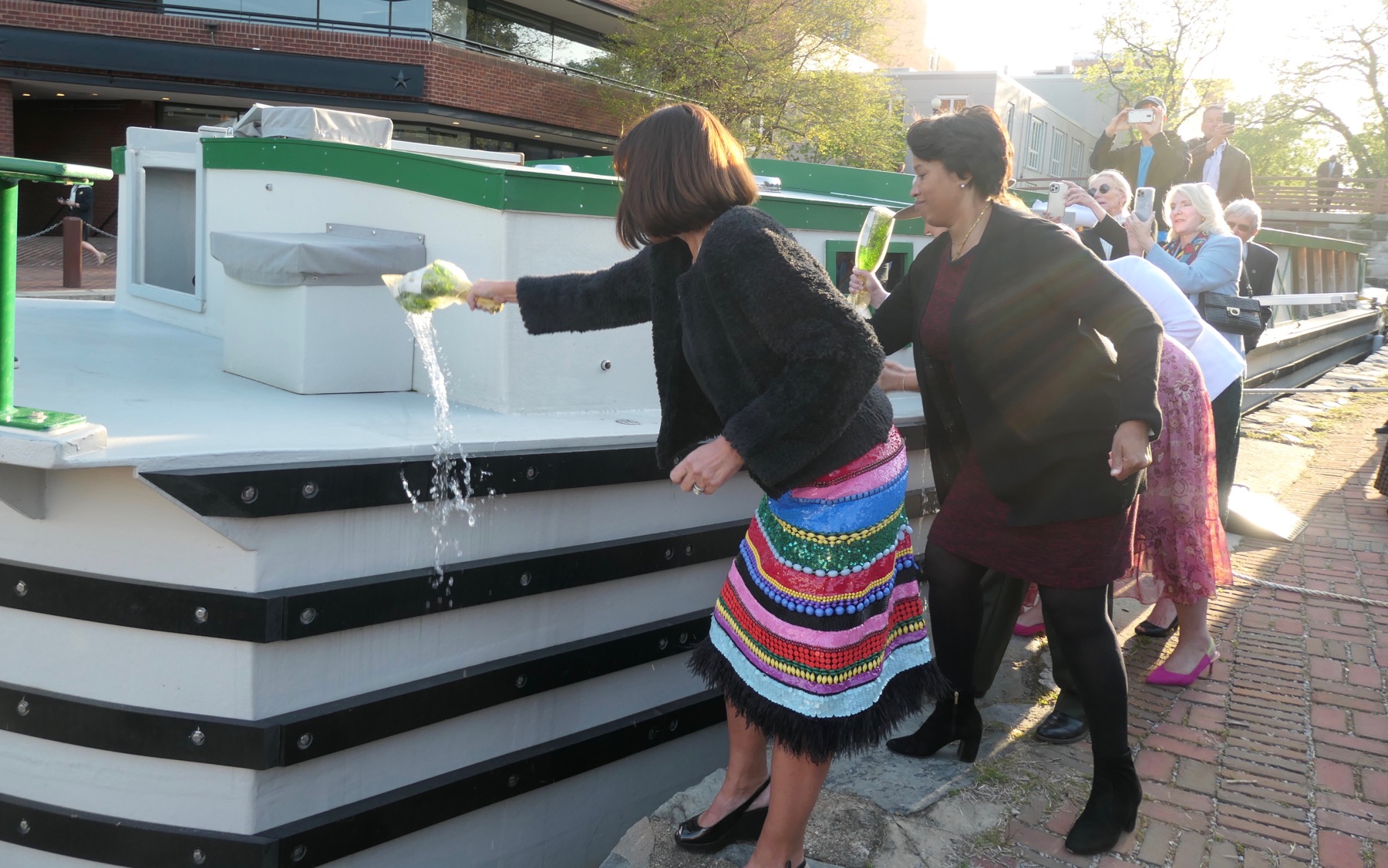 Christening Georgetown's New Boat