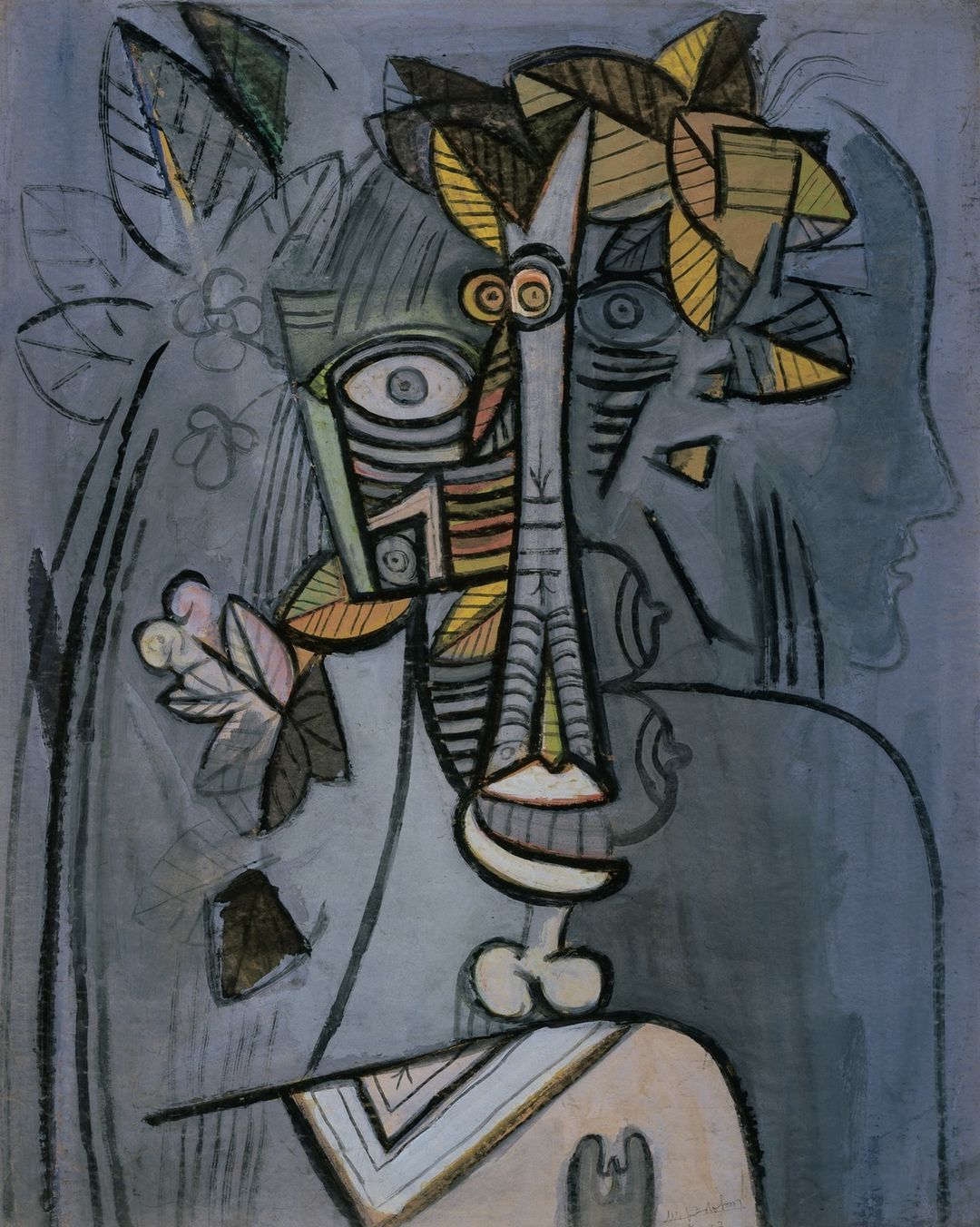 Your Own Life (Ta propre vie), 1942 by Wilfredo Lam