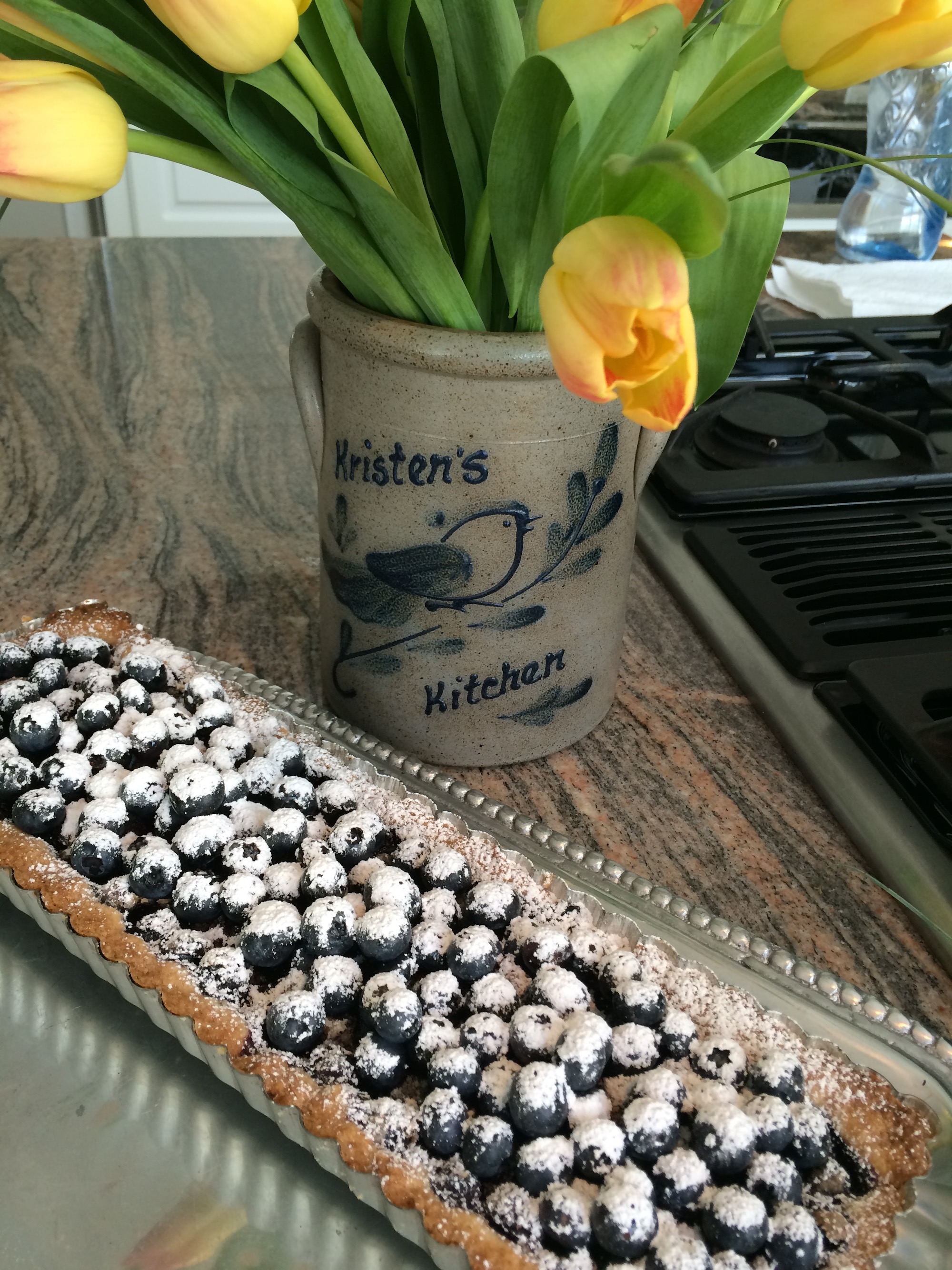 Kristen Coffield's Blueberry Kuchen