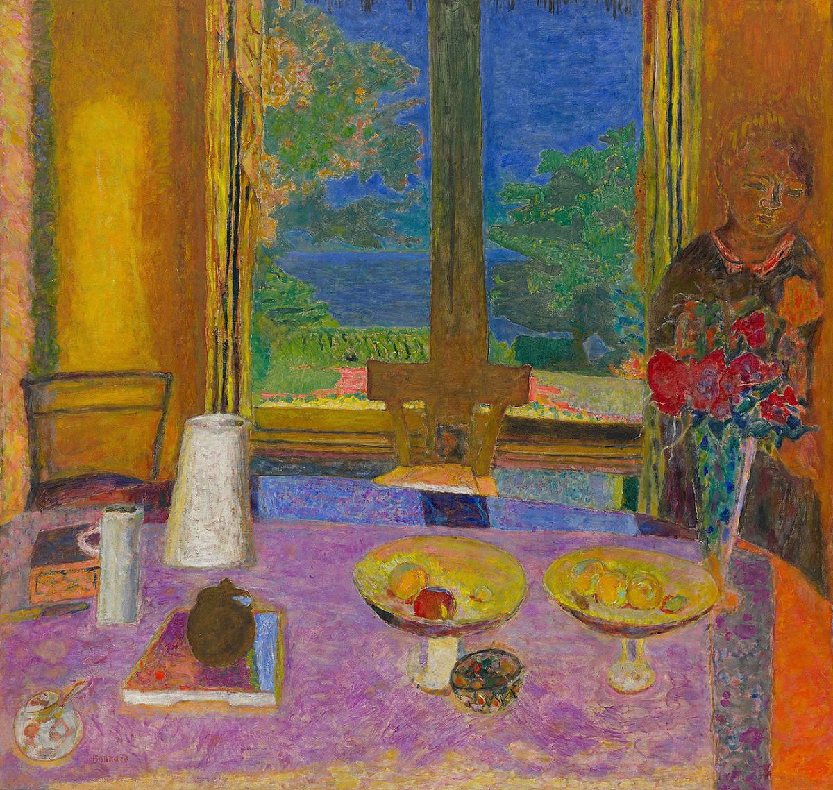 Pierre Bonnard, Dining Room on the Garden, 1935