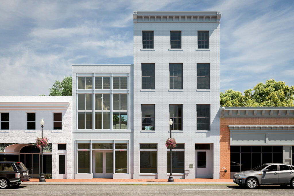 Rendering of Google in Georgetown