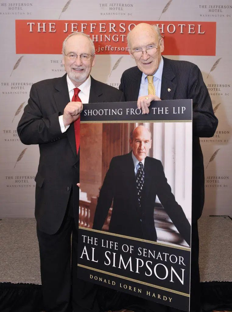 Donald Hardy and Alan Simpson