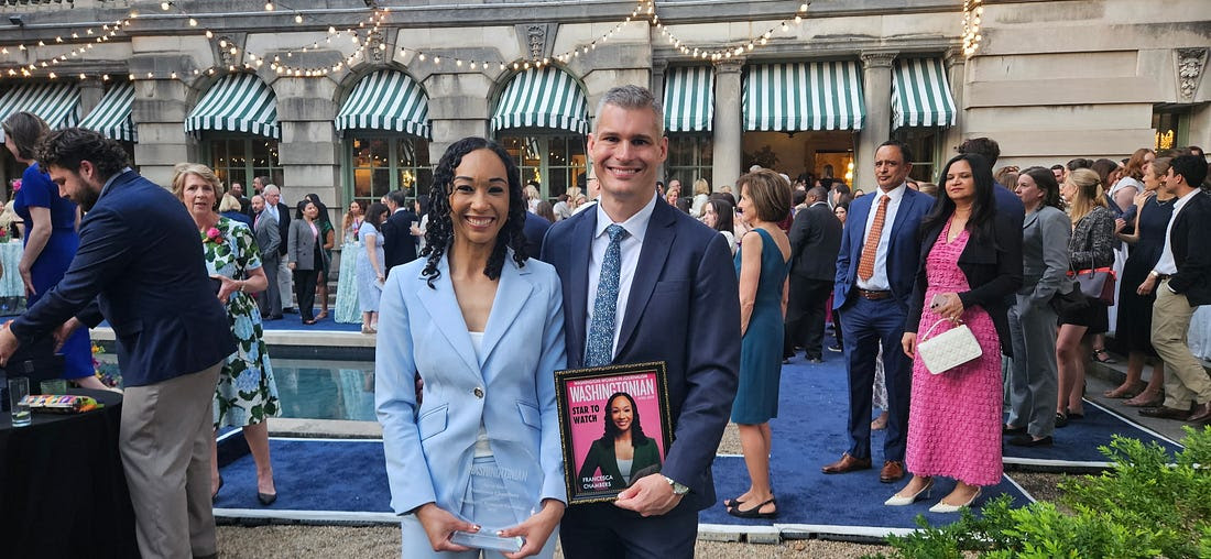 Francesca Chambers and Michael Moroney