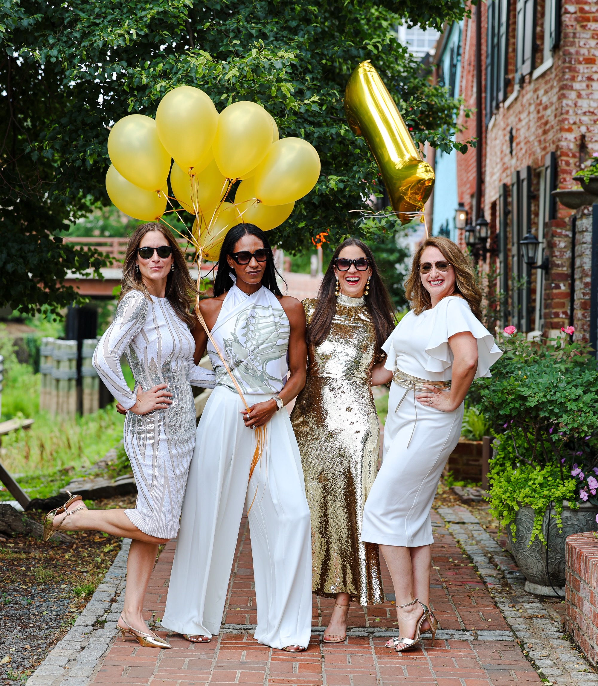 Anina Belle Giannini, Lindsay Gill, Hilary Phelps and Alicia Mckenzie