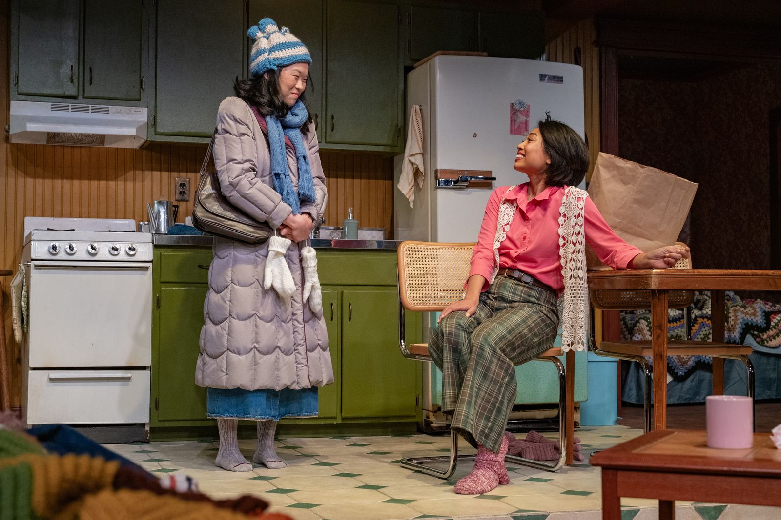 Jeena Yi and Francesca Fernandez