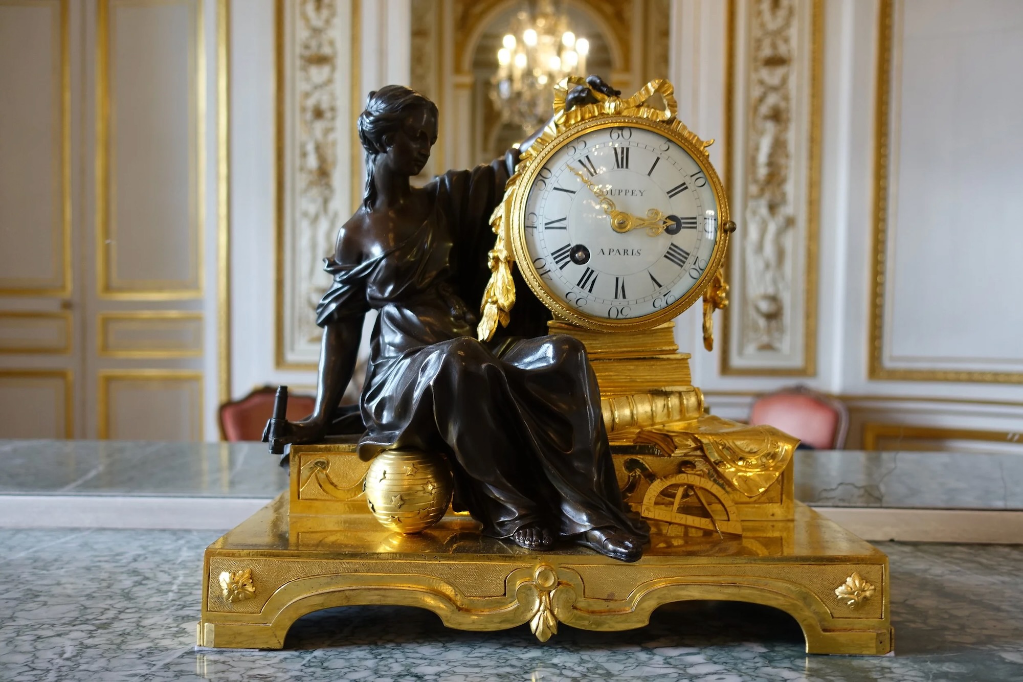 Marshall of Paris Clock, Washington Winter Show Loan Exhibit