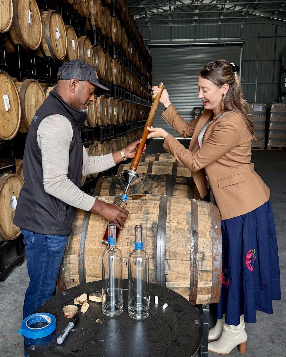 Samantha Ring 'thieving' from barrel number 2