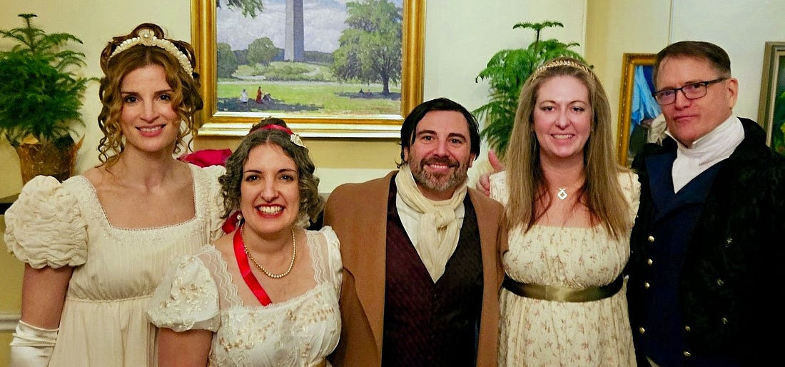 The Washington Forum’s Holiday Fête with President James Monroe
