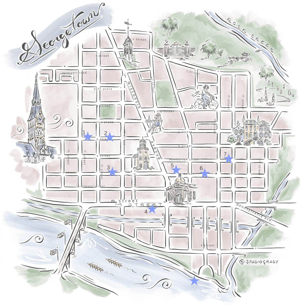 Georgetown Map