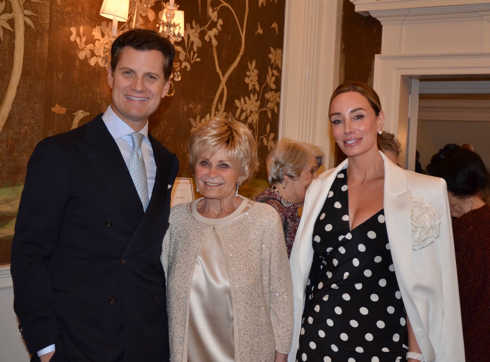 John and Kristin Cecchi with Kitty Kelley