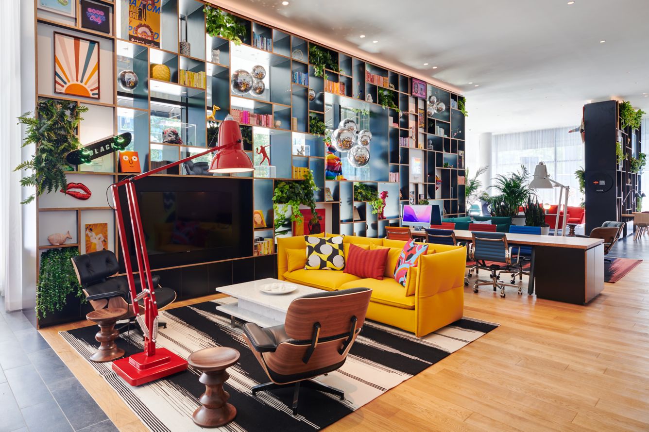 citizenM Washington, DC Georgetown lobby