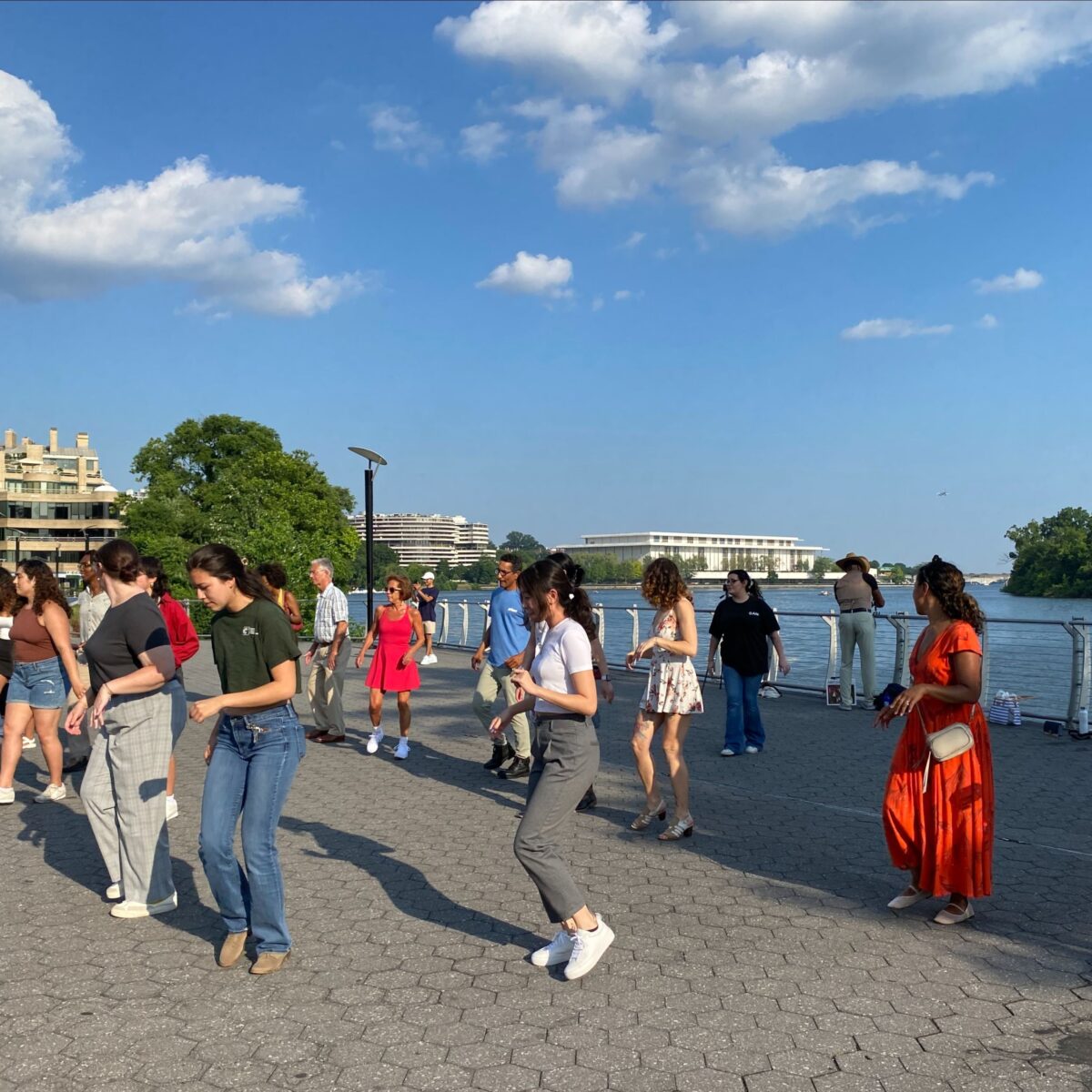 Dancing on the Waterfront