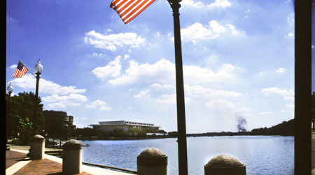The Georgetown waterfront on September 11, 2001