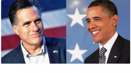 Mitt Romney and Barack Obama