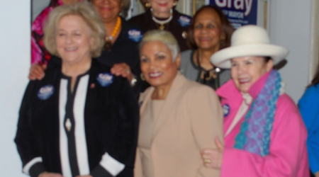 Some women on the host committee