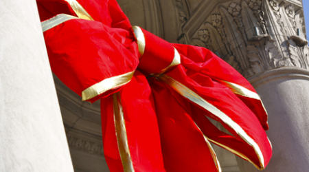 PNC Bank in Georgetown has the holiday spririt