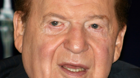 Sheldon Adelson, chairman of Las Vegas Sands and Hong Kong-listed subsidiary Sands China. Photo taken 19 June 2010 in Hong Kong