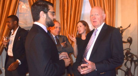 Dr. Hamdullah Mohib and Michael Pillsbury