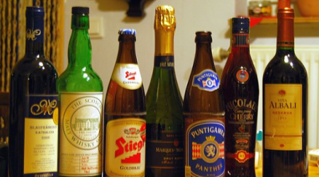 Various Types of Alcoholic Beverages