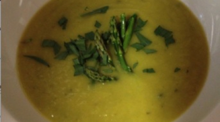 Tallmadge's Puree of Asparagus Soup with Tarragon