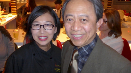 Aulie Bunyarataphan and Mel Oursinsiri