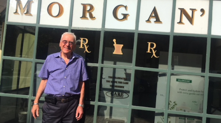 Barry Deutschman, 25-year owner and pharmacist of Morgan Care Pharmacy, is retiring