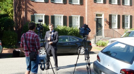 DSK Georgetown home on August 31, 2011