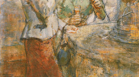 Isabel Bishop (1902–1988)  Lunch Counter, circa 1940