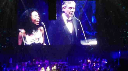 Heather Headley and Andrea Bocelli